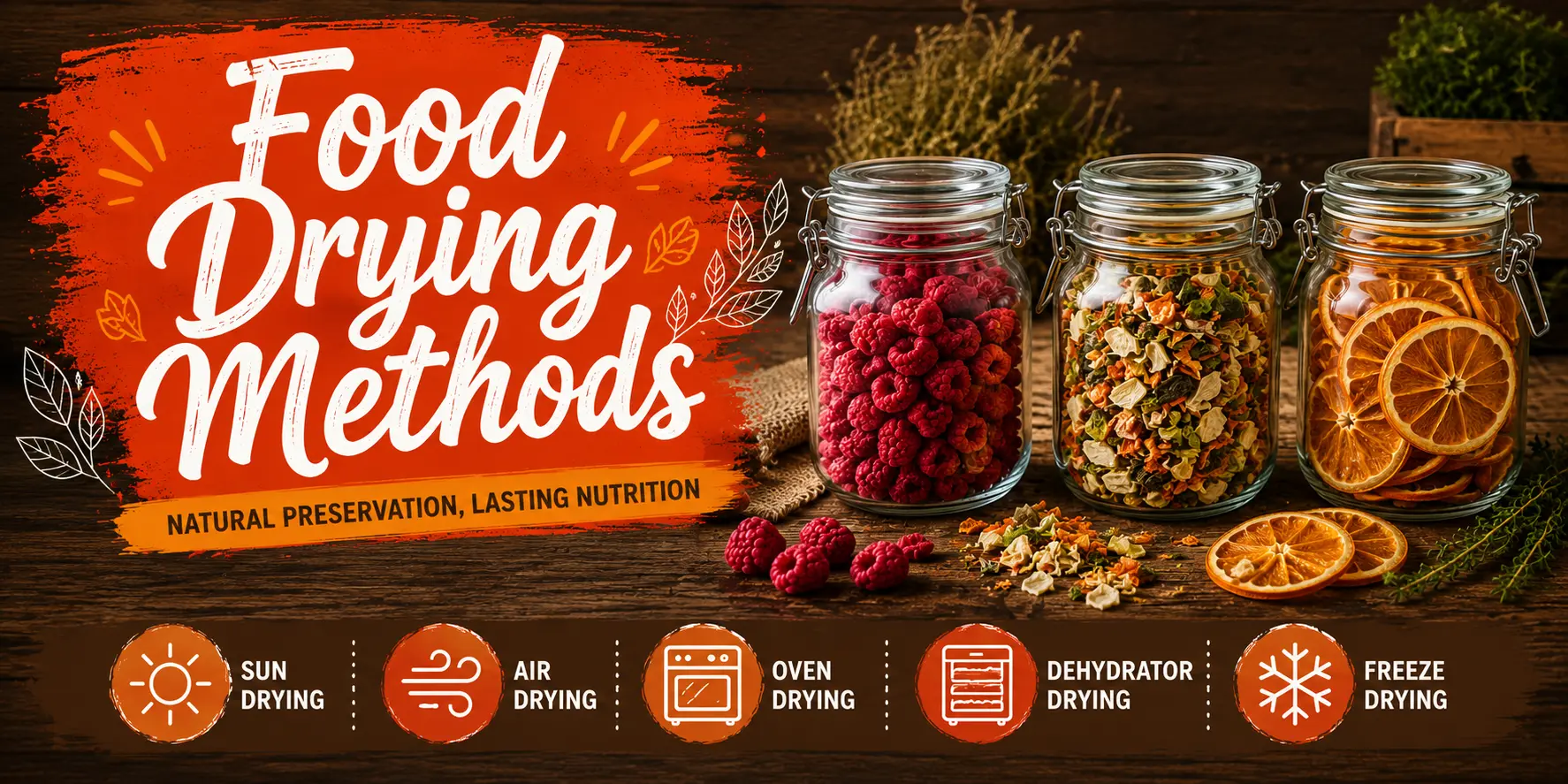 food drying methods